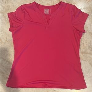 Lucky in Love Women's Pink tennis Top size L (12)